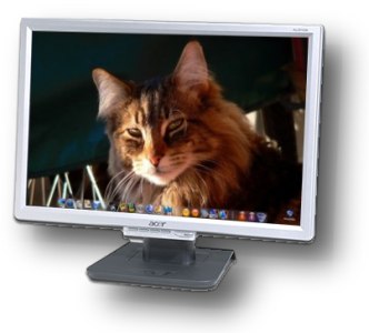 Acer 22 inch LCD, very nice indeed!