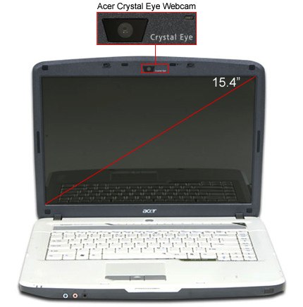 Acer Aspire 5520 front