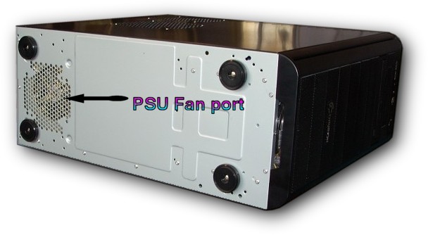 CoolerMaster Centurion 590 fans on bottom CoolerMaster Centurion 590 fans on bottom