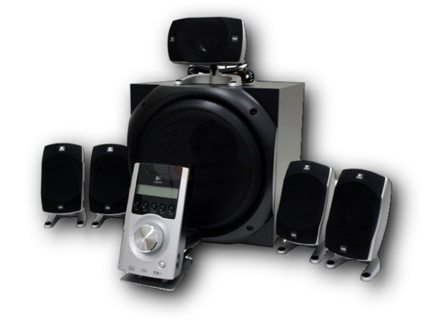 Logitech Z-5500 Digital 5.1 Surround Audio Speaker System 600x455