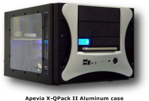 Apevia X-QPack II Aluminum cool looking and running case